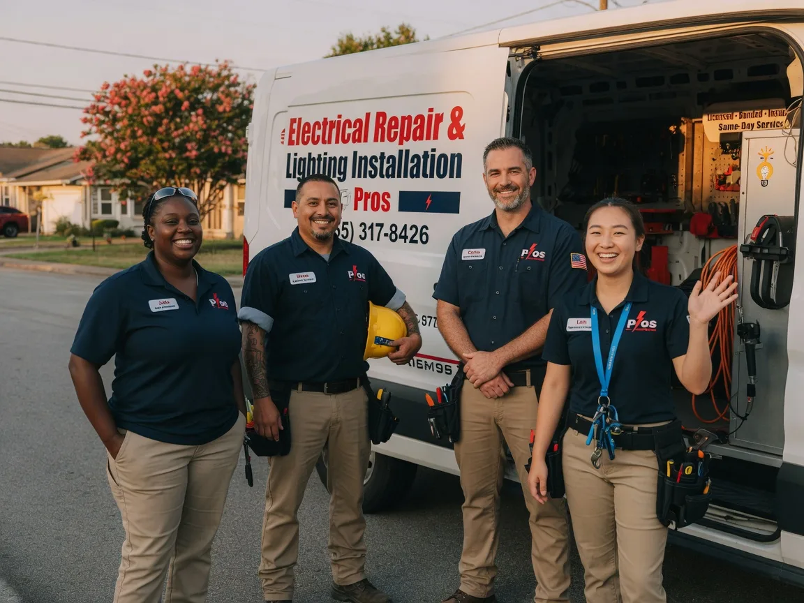 Licensed Electrician company in Castell, TX